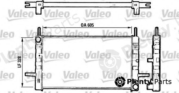  VALEO part 730123 Radiator, engine cooling