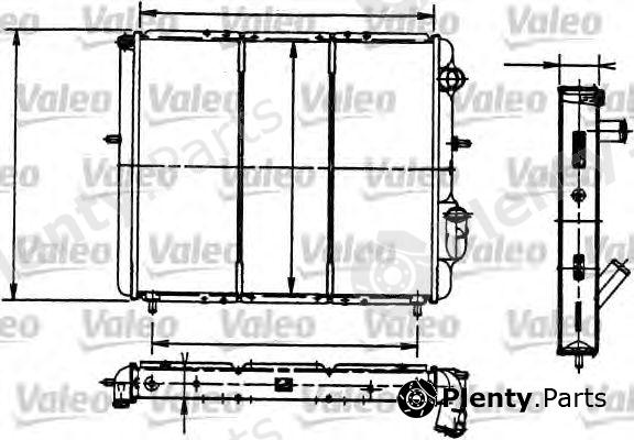  VALEO part 730183 Radiator, engine cooling
