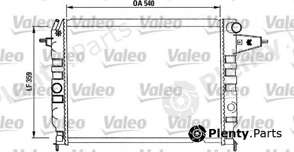  VALEO part 730396 Radiator, engine cooling