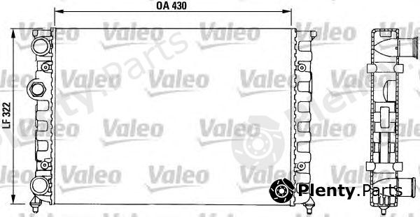  VALEO part 730503 Radiator, engine cooling
