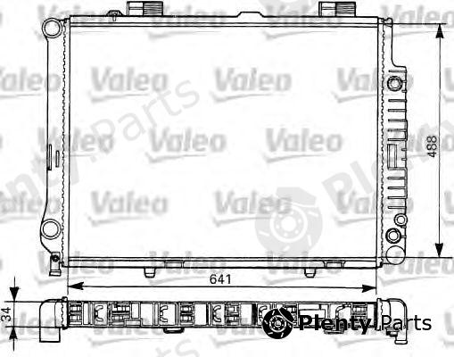  VALEO part 731292 Radiator, engine cooling