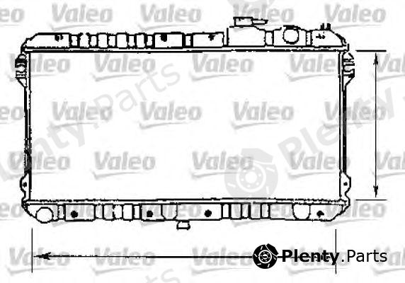  VALEO part 731437 Radiator, engine cooling