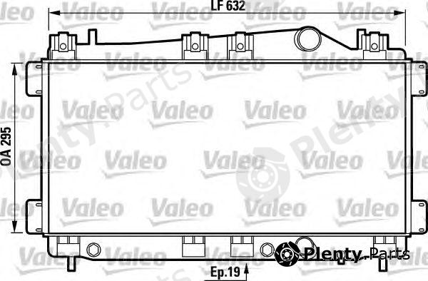  VALEO part 731749 Radiator, engine cooling