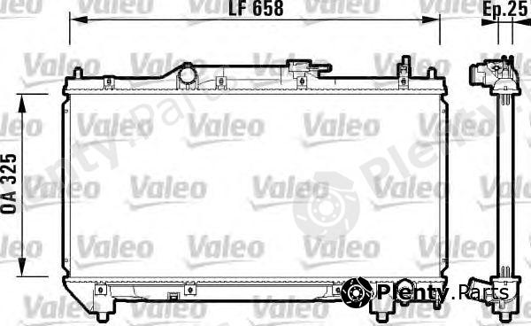  VALEO part 732951 Radiator, engine cooling