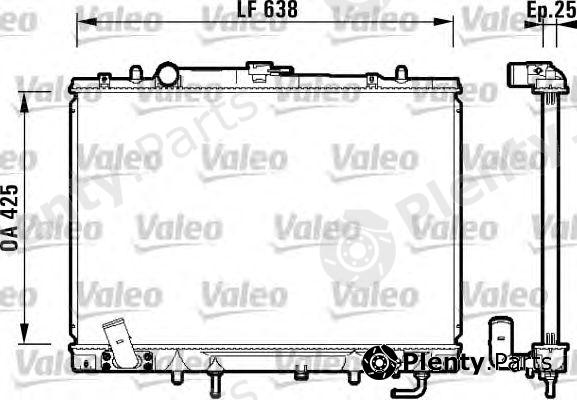  VALEO part 734144 Radiator, engine cooling
