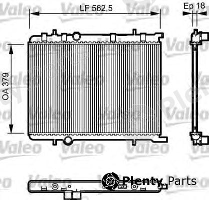  VALEO part 735090 Radiator, engine cooling