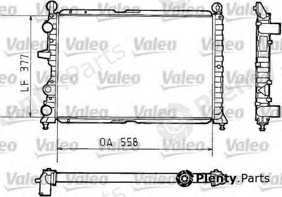  VALEO part 811073 Radiator, engine cooling