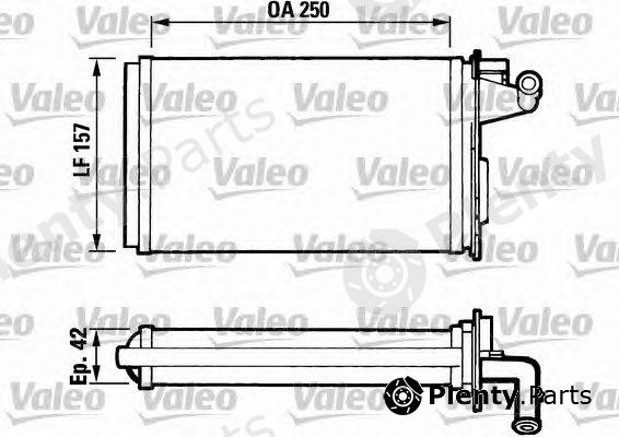  VALEO part 811075 Heat Exchanger, interior heating