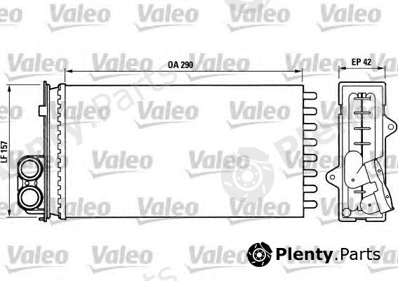  VALEO part 812014 Heat Exchanger, interior heating