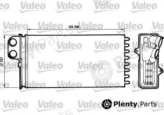  VALEO part 812037 Heat Exchanger, interior heating