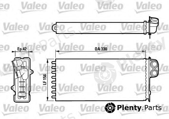  VALEO part 812128 Heat Exchanger, interior heating