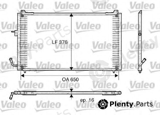  VALEO part 817375 Condenser, air conditioning