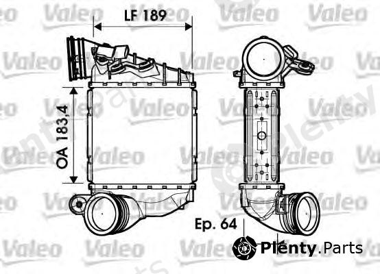  VALEO part 817557 Intercooler, charger