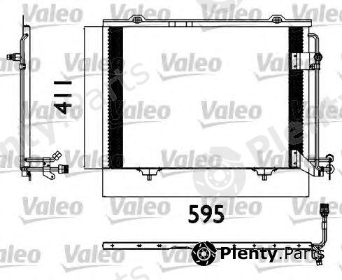  VALEO part 817562 Condenser, air conditioning