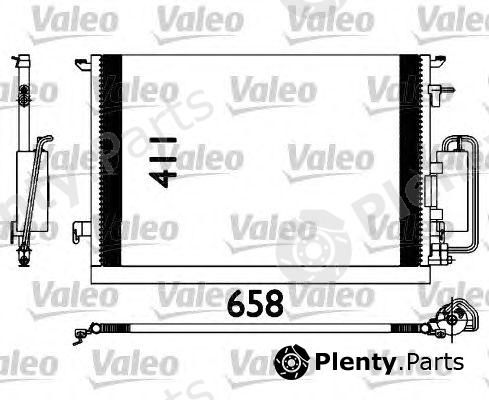  VALEO part 817647 Condenser, air conditioning