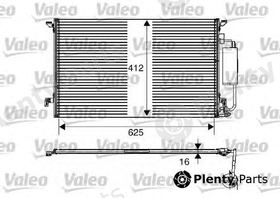  VALEO part 817711 Condenser, air conditioning