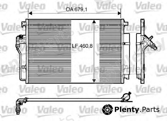  VALEO part 818173 Condenser, air conditioning