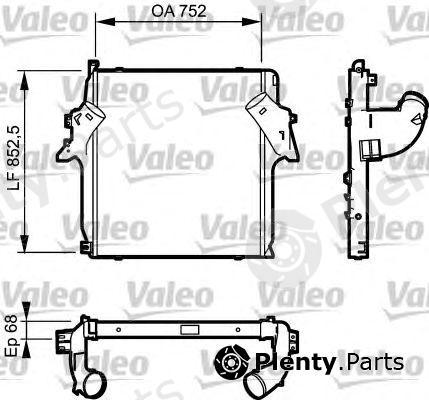  VALEO part 818781 Intercooler, charger