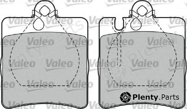 VALEO part 598447 Brake Pad Set, disc brake