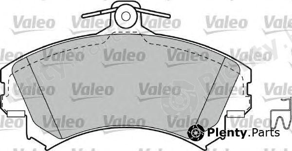  VALEO part 598493 Brake Pad Set, disc brake