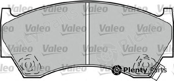  VALEO part 598071 Brake Pad Set, disc brake