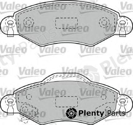  VALEO part 598736 Brake Pad Set, disc brake