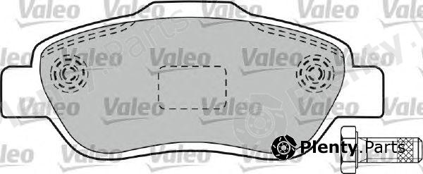  VALEO part 598696 Brake Pad Set, disc brake