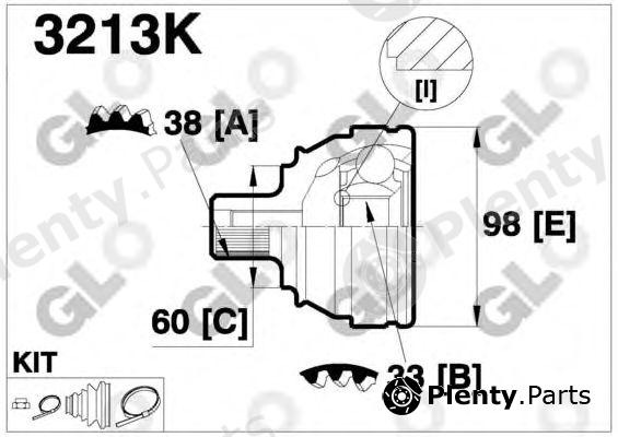  GLO part 3213K Joint Kit, drive shaft