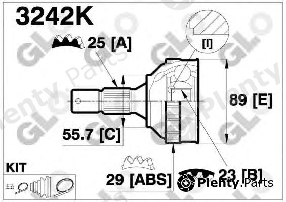  GLO part 3242K Joint Kit, drive shaft