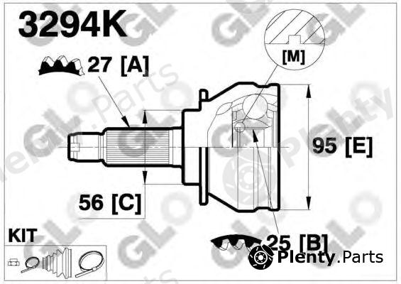  GLO part 3294K Joint Kit, drive shaft