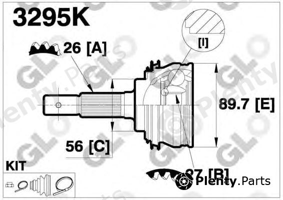  GLO part 3295K Joint Kit, drive shaft