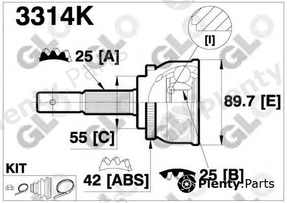  GLO part 3314K Replacement part