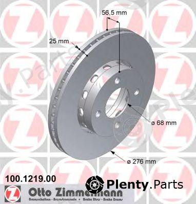  ZIMMERMANN part 100.1219.00 (100121900) Replacement part