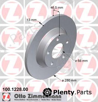  ZIMMERMANN part 100.1228.00 (100122800) Replacement part