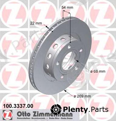  ZIMMERMANN part 100.3337.00 (100333700) Replacement part