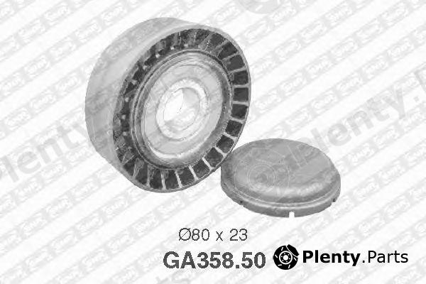  SNR part GA358.50 (GA35850) Deflection/Guide Pulley, v-ribbed belt