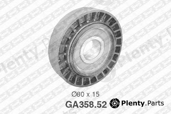  SNR part GA358.52 (GA35852) Deflection/Guide Pulley, v-ribbed belt