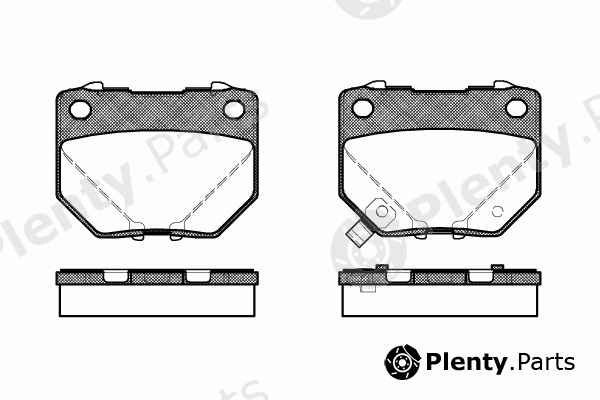  ROADHOUSE part 2365.21 (236521) Brake Pad Set, disc brake