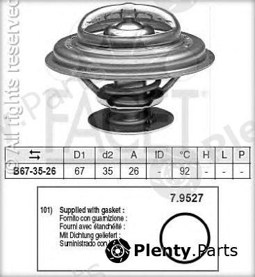  FACET part 7.8302 (78302) Thermostat, coolant