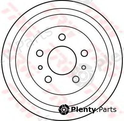  TRW part DB4284 Brake Drum