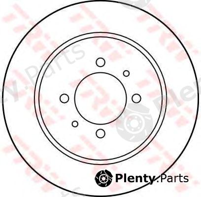  TRW part DF4000 Brake Disc