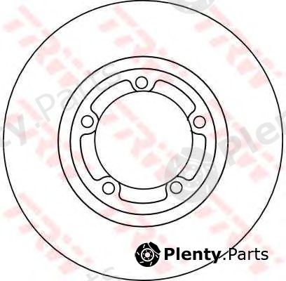  TRW part DF4102 Brake Disc