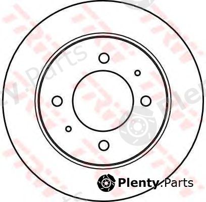  TRW part DF4122 Brake Disc