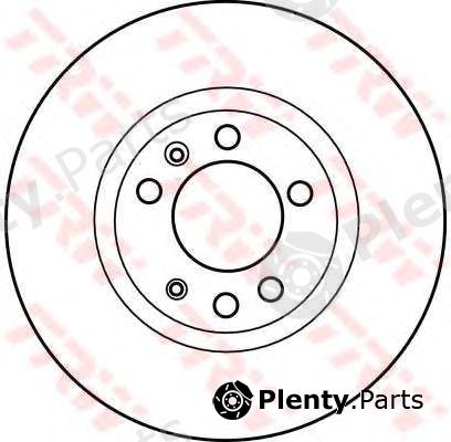  TRW part DF4142 Brake Disc