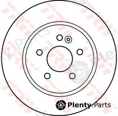  TRW part DF4150 Brake Disc