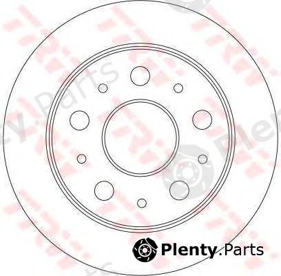  TRW part DF4245 Brake Disc