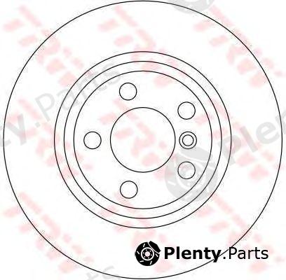  TRW part DF4392S Brake Disc