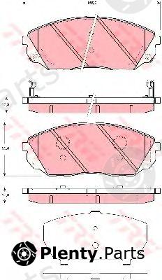  TRW part GDB3452 Brake Pad Set, disc brake