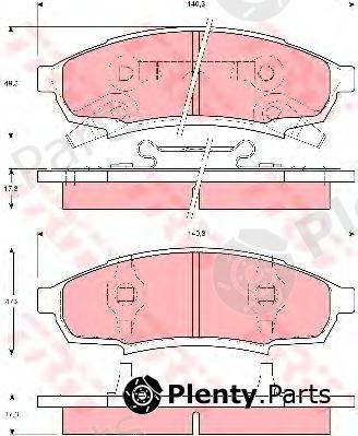  TRW part GDB4014 Brake Pad Set, disc brake