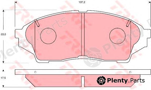  TRW part GDB7194 Brake Pad Set, disc brake